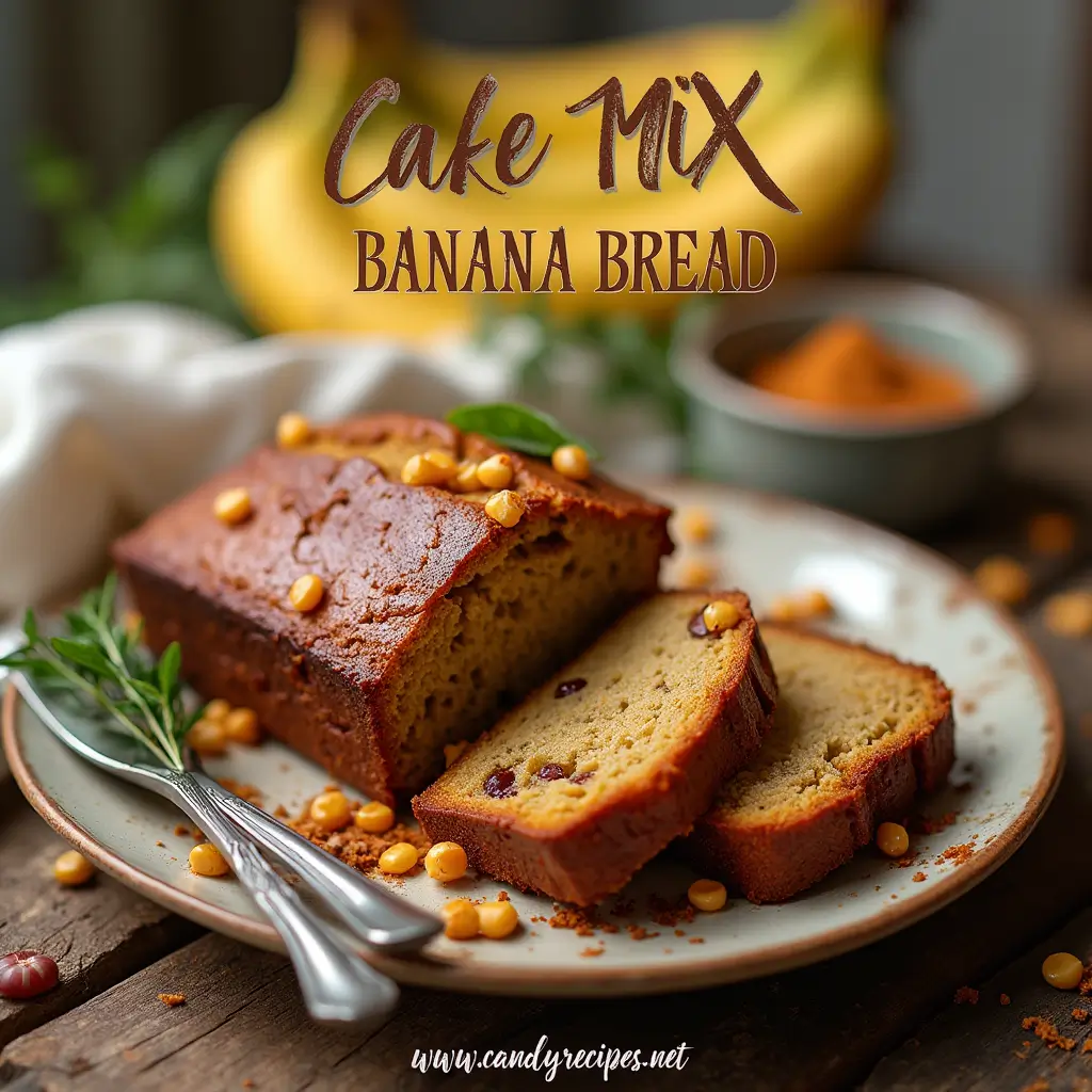 cake mix banana bread