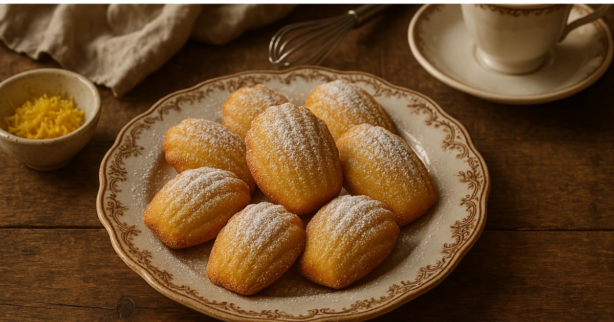 madeline cookies recipe using cream