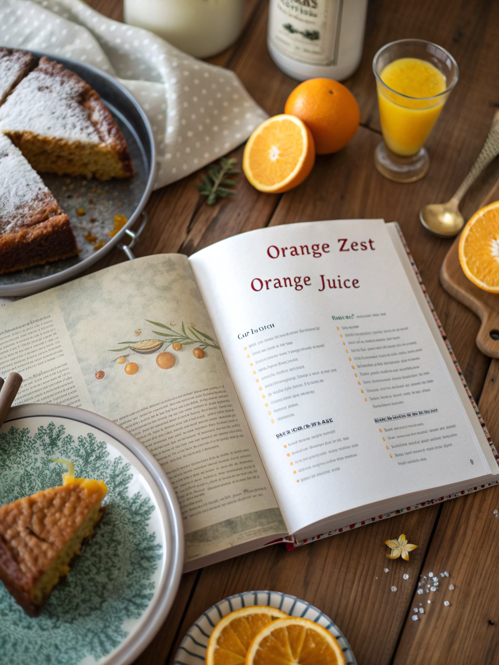 cake recipes using oranges ingredients