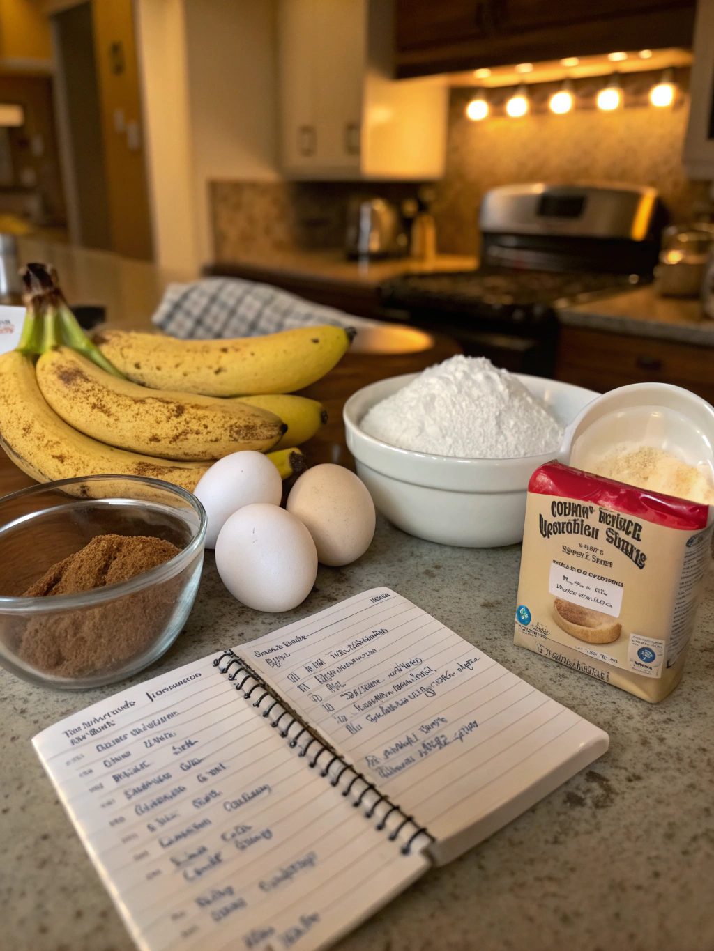 banana bread recipe with cake mix ingredients