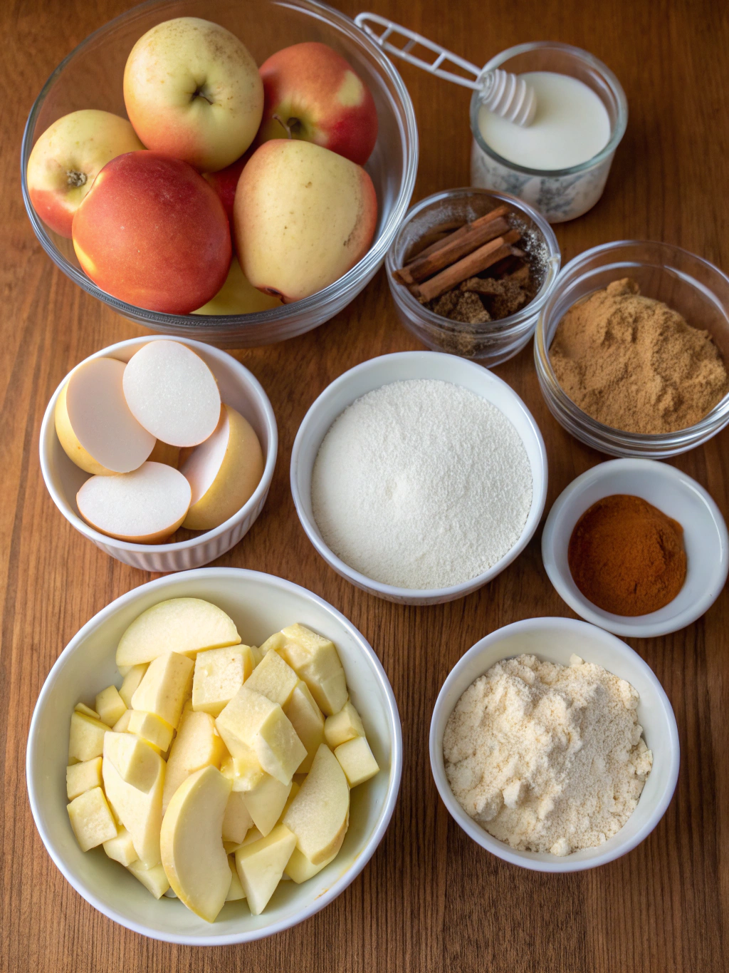 fresh apple cake recipe ingredients
