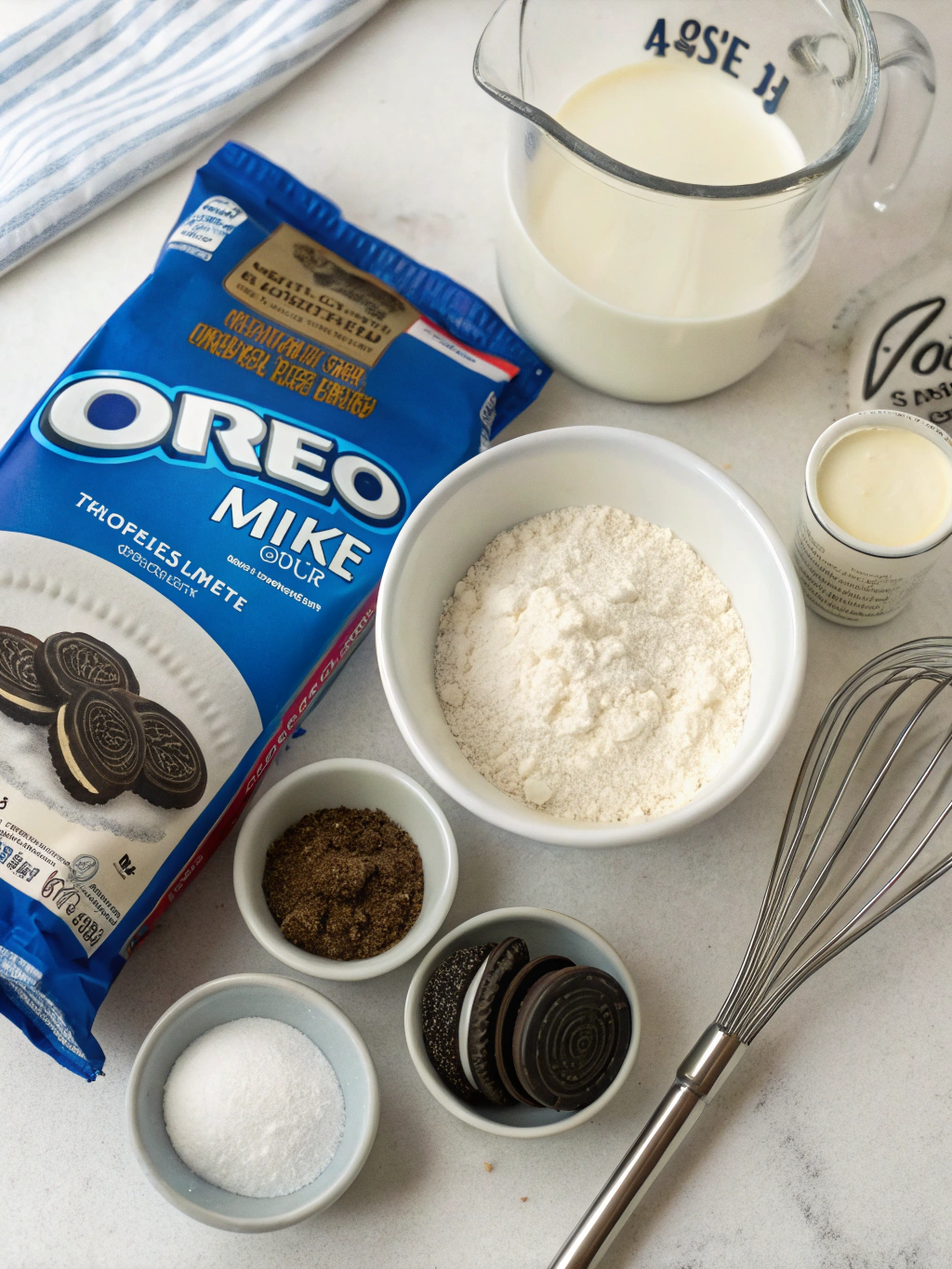 oreo mug cake recipe ingredients