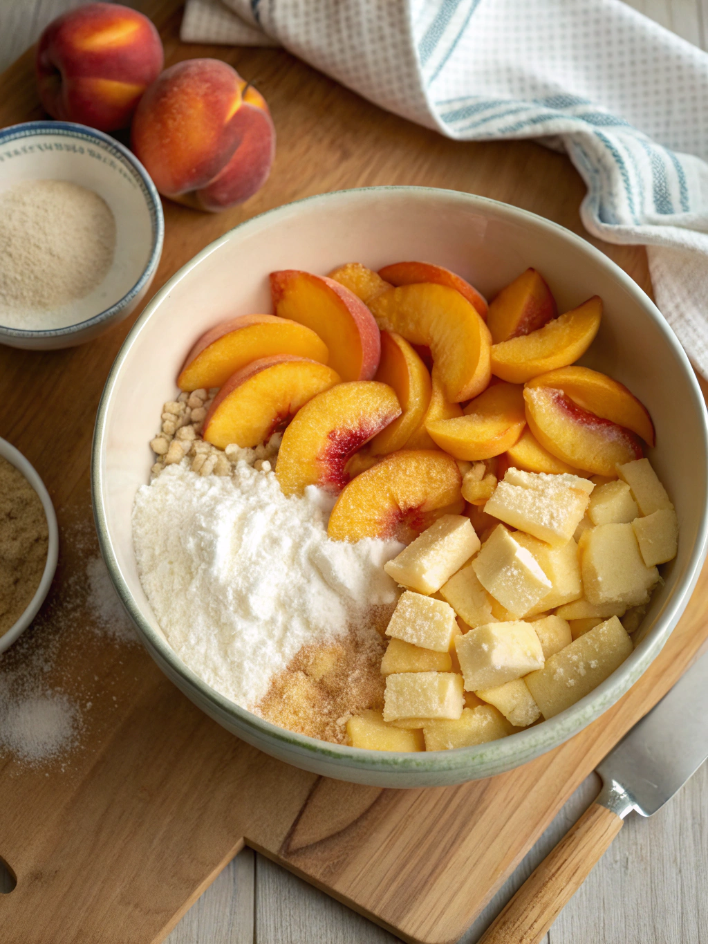 peach dump cake recipe ingredients