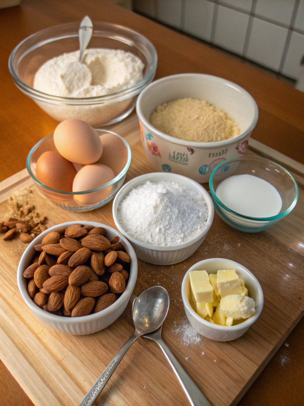almond nut cake recipe ingredients