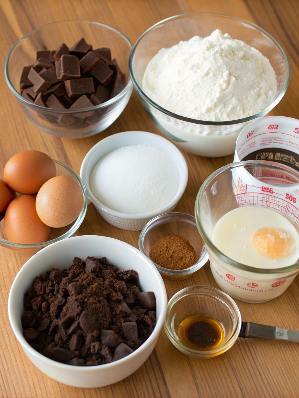 chocolate mousse cake recipe ingredients